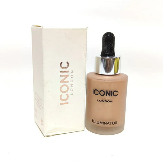 Iconic London Illuminator Highlighter Drops - Ultra Glow Liquid Highlighter, Golden