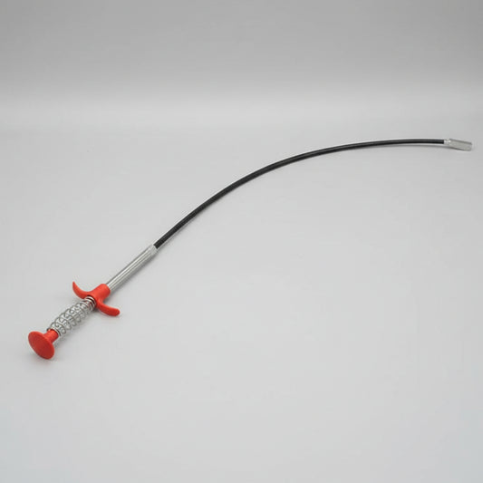 Metal Flexible 30cm Wire Brush Drain Cleaner | Sink, Sewer & Pipe Dredging Tool | Clog Remover