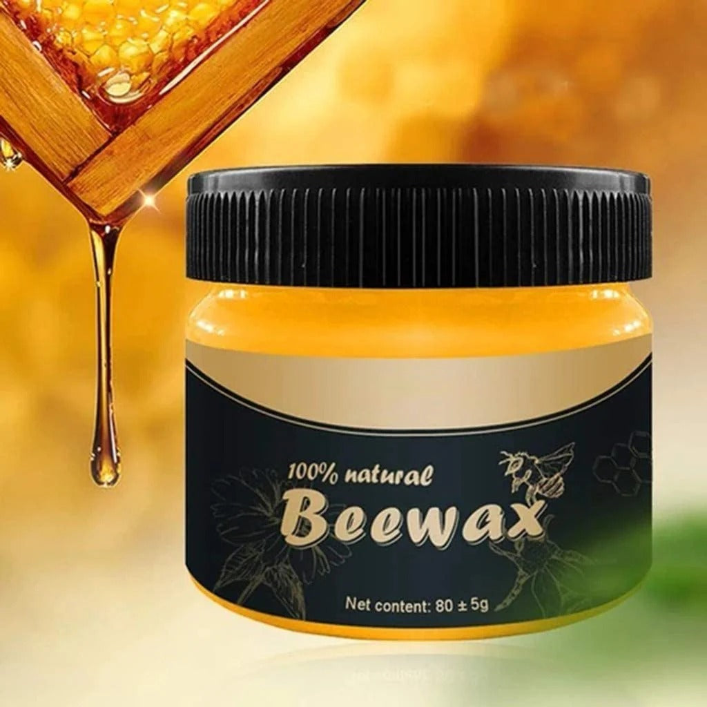 Mintiml Natural Beeswax Wood Polish | Multi‑Purpose Furniture Care |