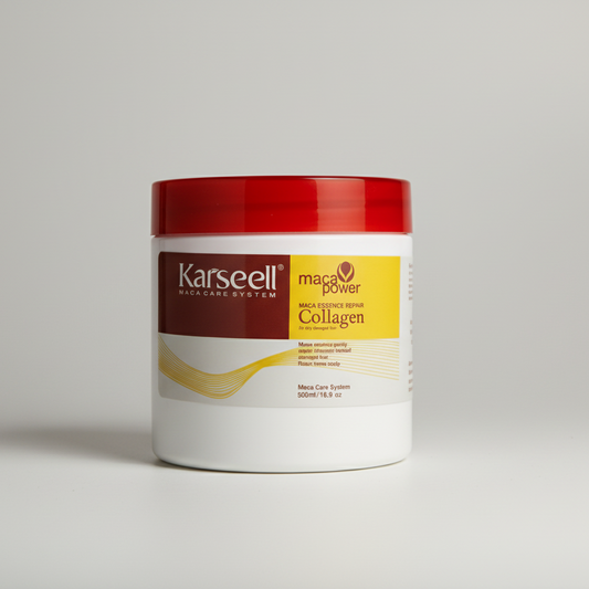 Karseell Maca Power Collagen Hair Mask – Deep Essence Repair for Dry & Damaged Hair | 500ml